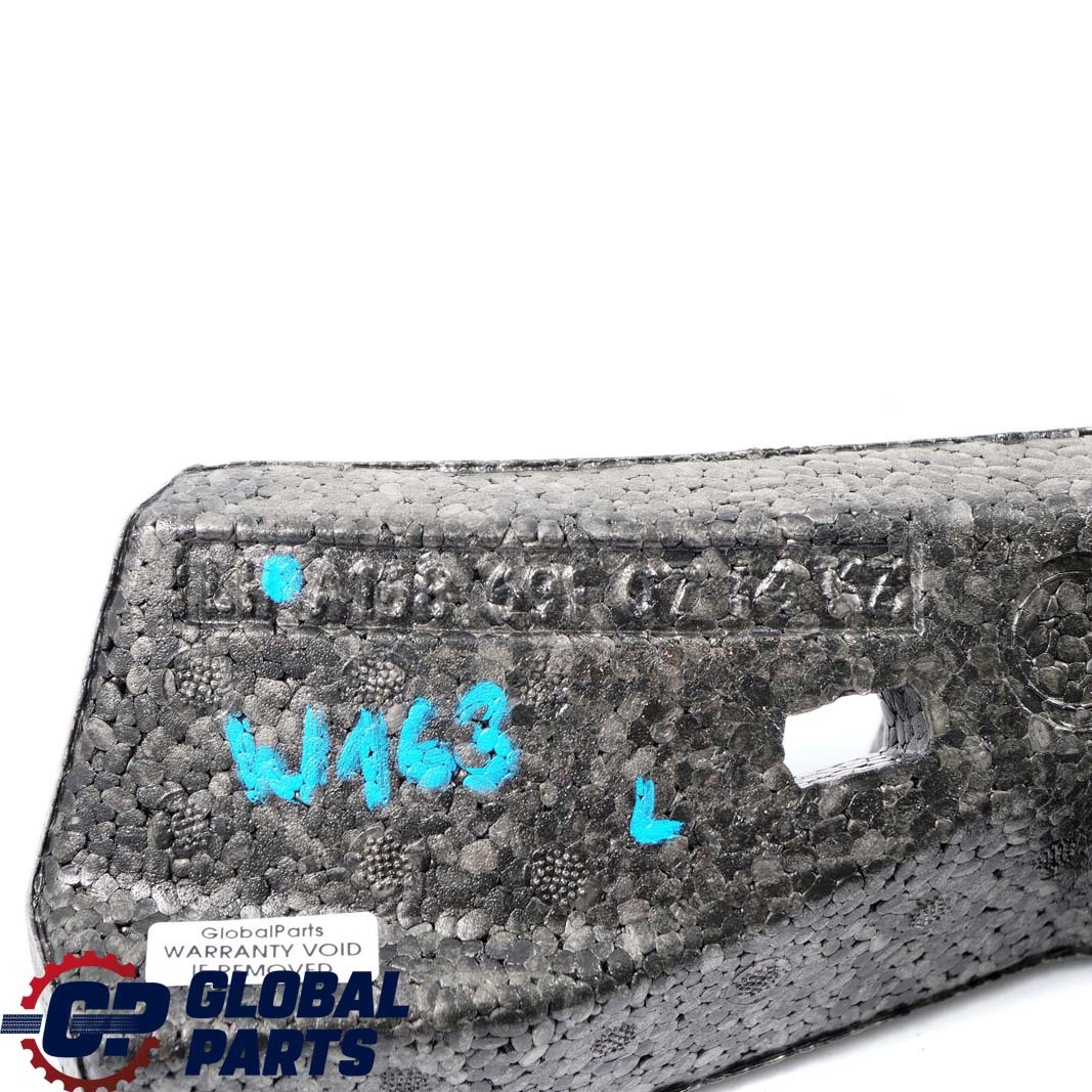 Mercedes-Benz M ML W163 Protection Rear Door Left N/S Bracket Foam A1636910714