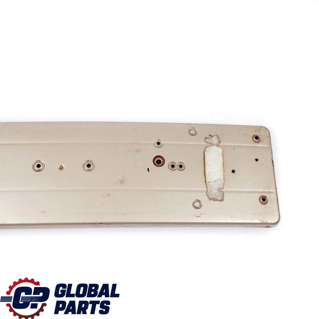 Mercedes-Benz ML W163 Front Bumper Licence Plate Holder Travertine Beige - 693