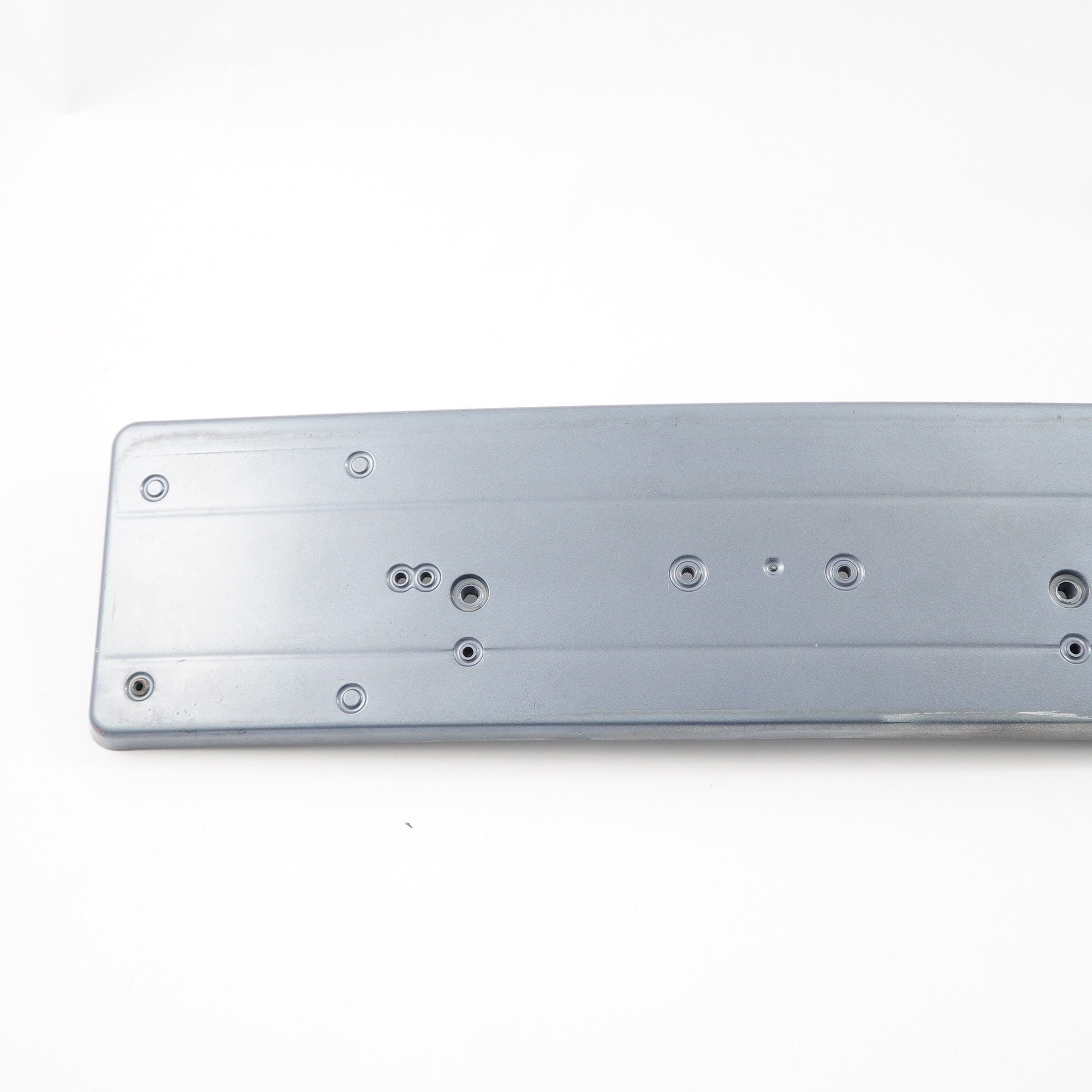 Mercedes W163 Front Bumper Licence Plate Holder Hydro Silver Metallic - 353