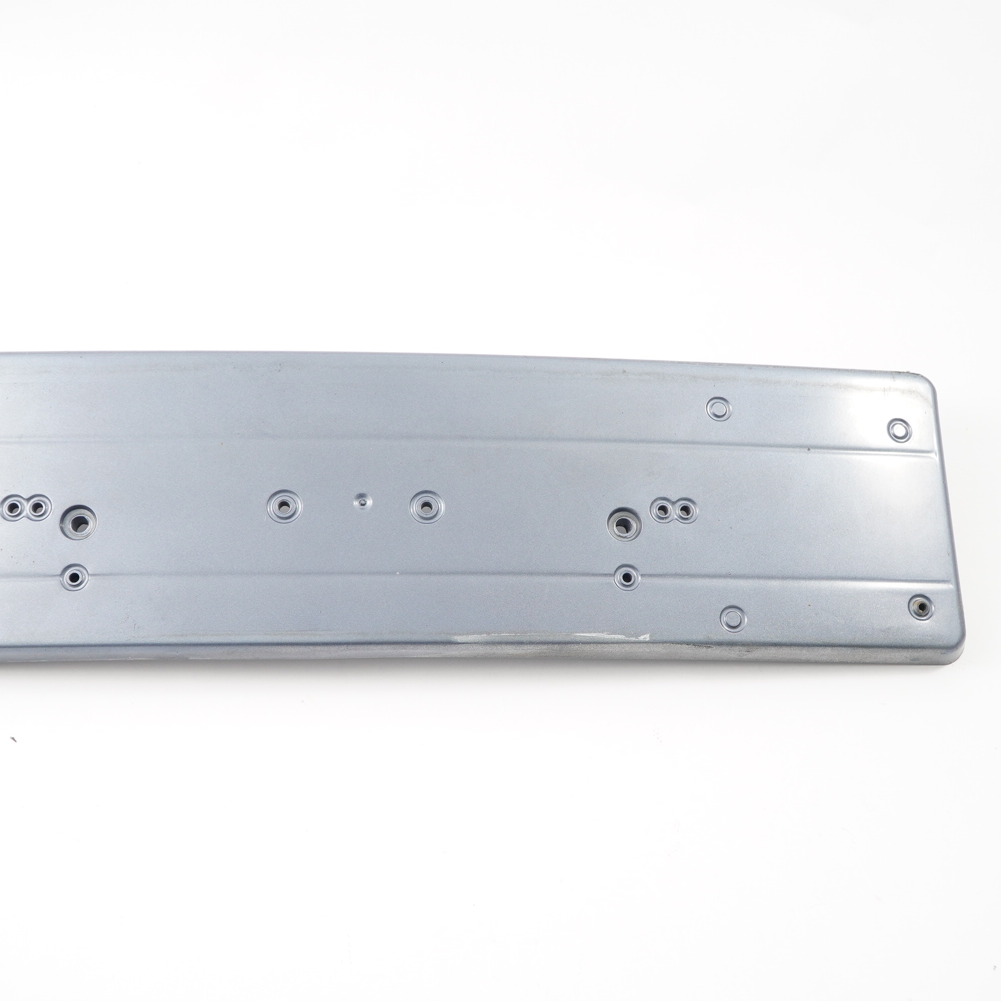 Mercedes W163 Front Bumper Licence Plate Holder Hydro Silver Metallic - 353