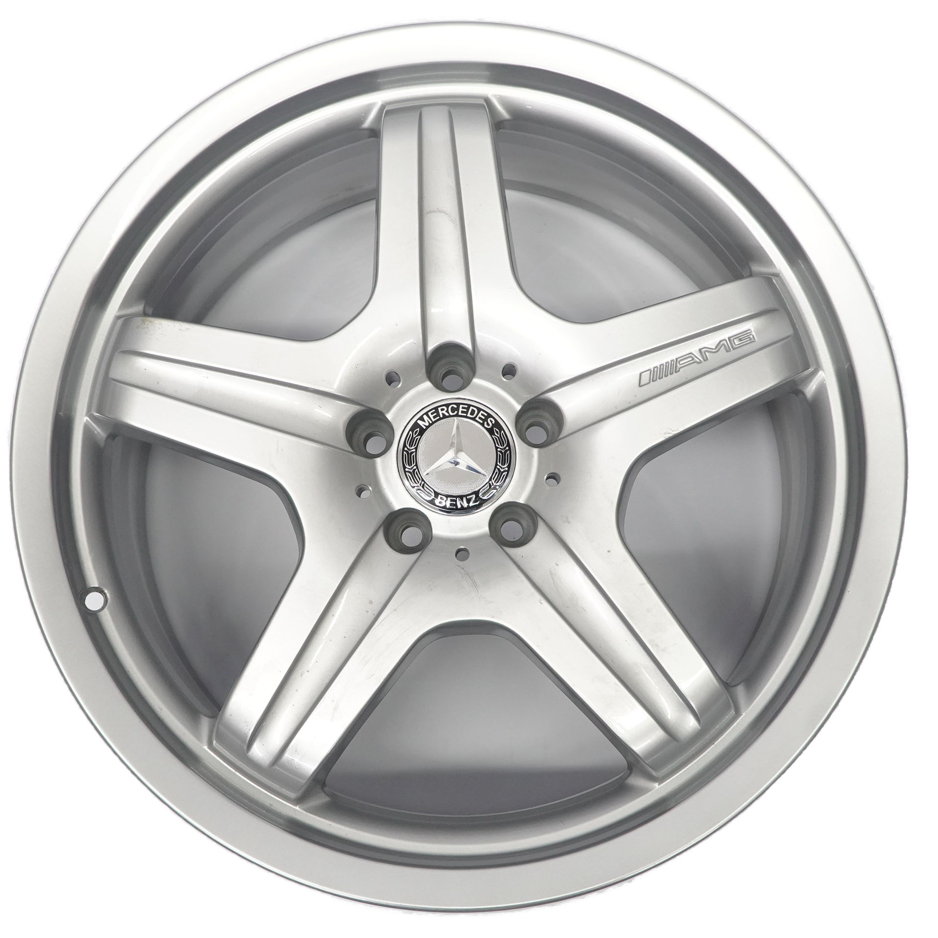 Felge Mercedes W164 AMG Silber Leichtmetall 5 Speichen 20" 10J ET:46 A1644012002