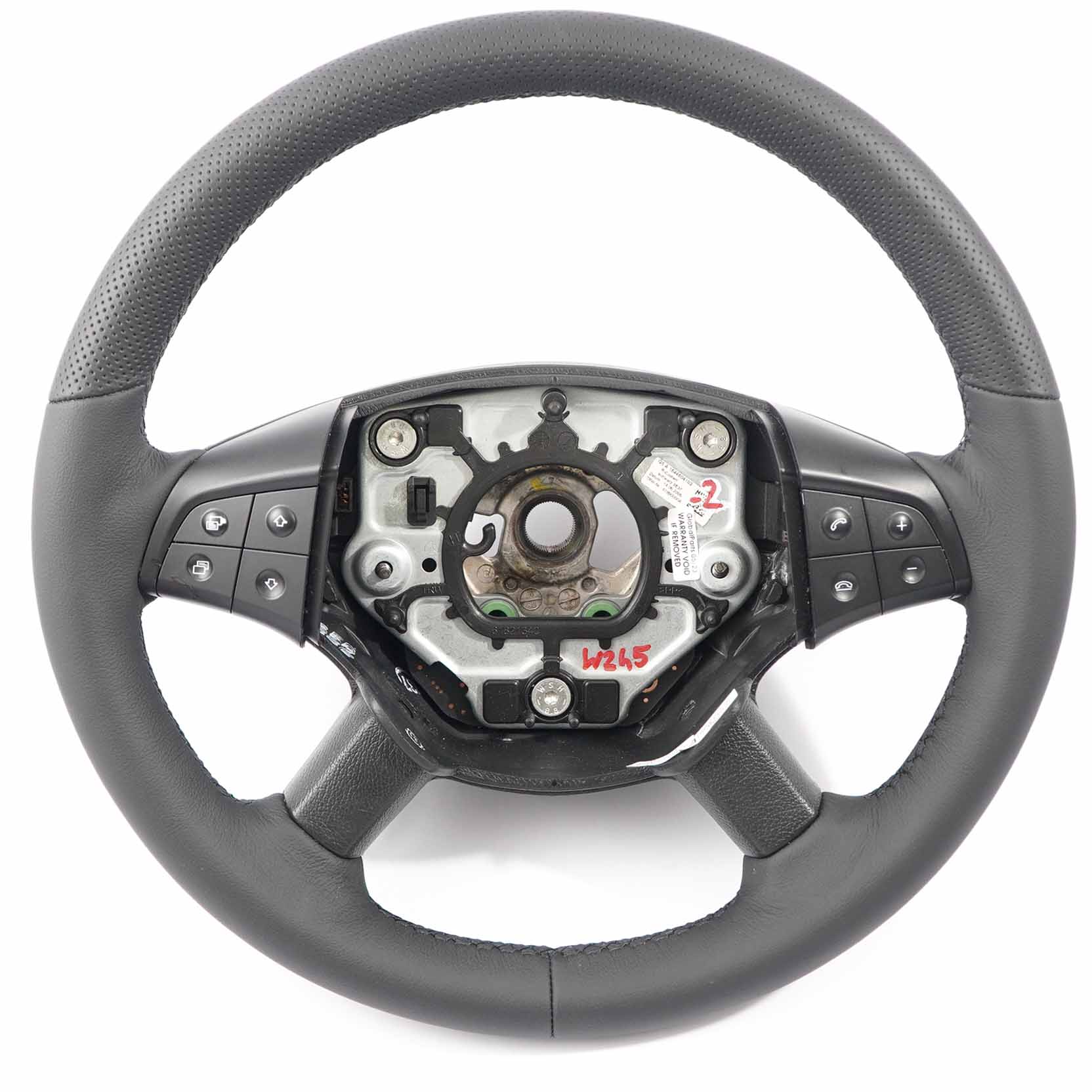 Steering Wheel Mercedes W245 NEW Black Leather Multifunction Switch A1644604103