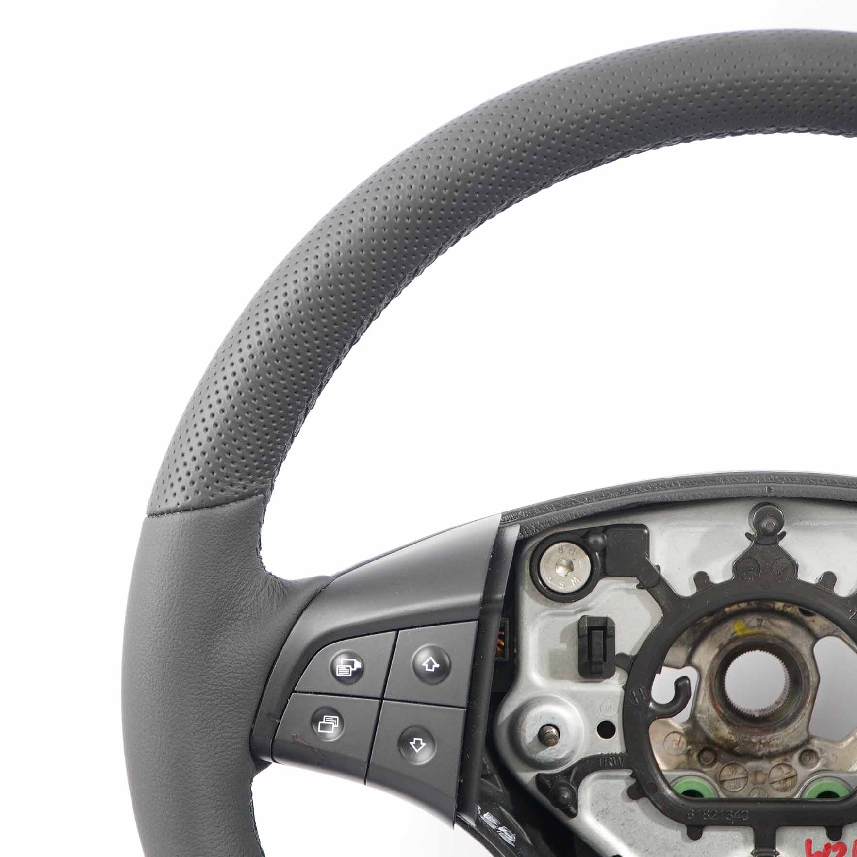 Steering Wheel Mercedes W245 NEW Black Leather Multifunction Switch A1644604103