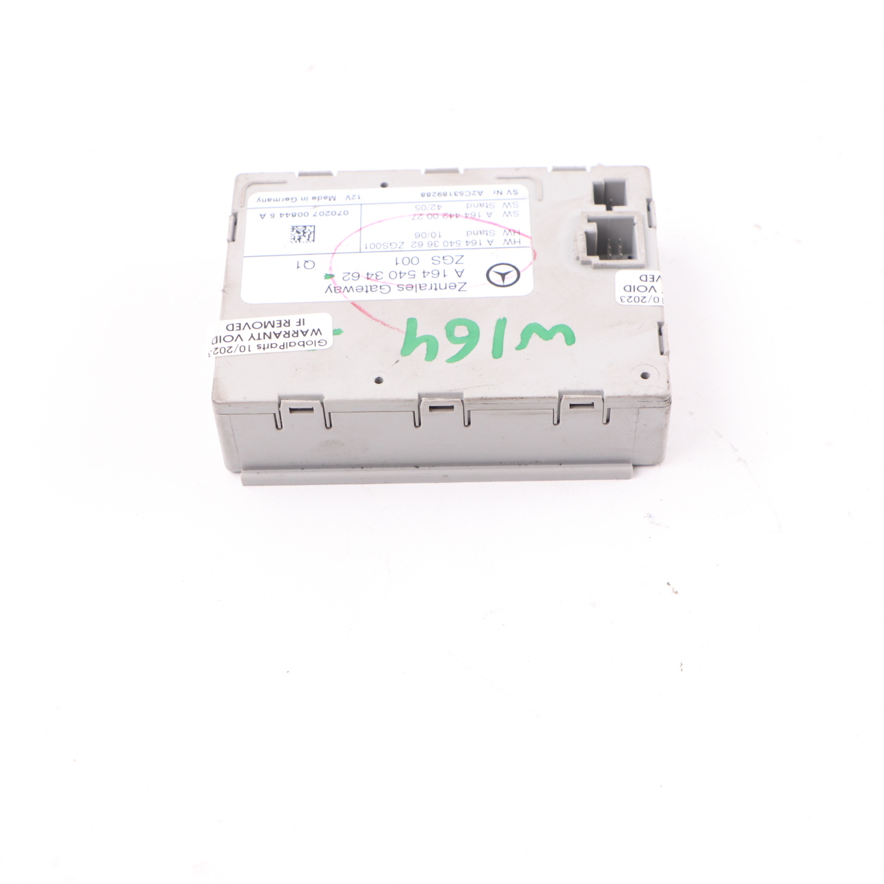 Mercedes W164 Gateway Steuergerät Gateway Modul ECU A1645403462