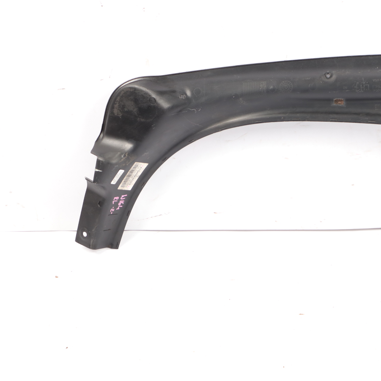 Cover Mercedes ML W164 Rear Left N/S Pillar D Panel Black A1646900333