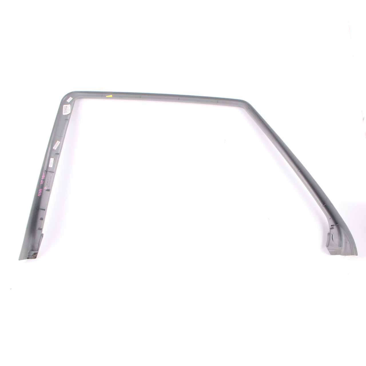 Mercedes ML W164 Door Window Frame Trim Cover Rear Left N/S Grey A1647300970