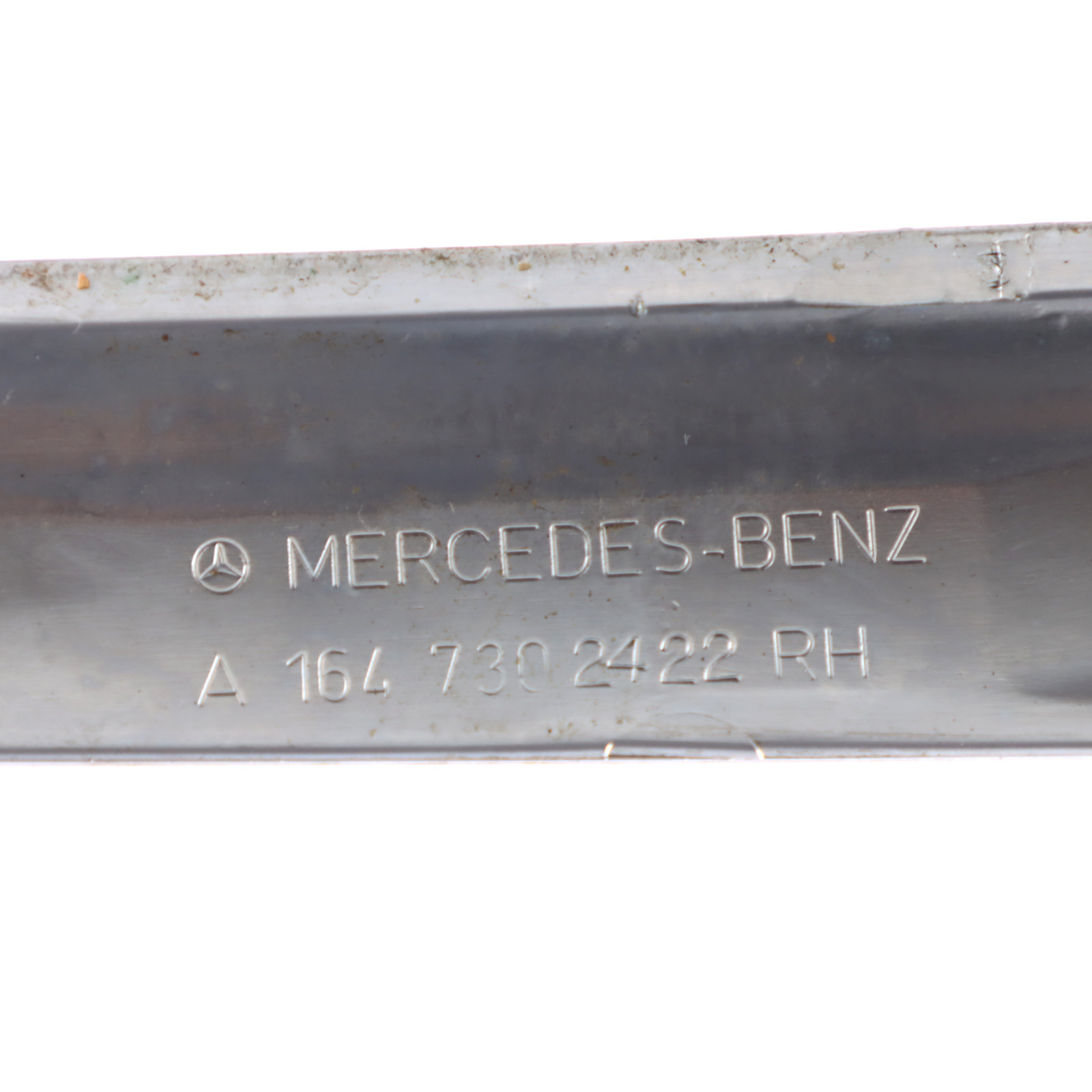 Mercedes X164 Türleiste Zierleiste hinten rechts Silber A1647302422