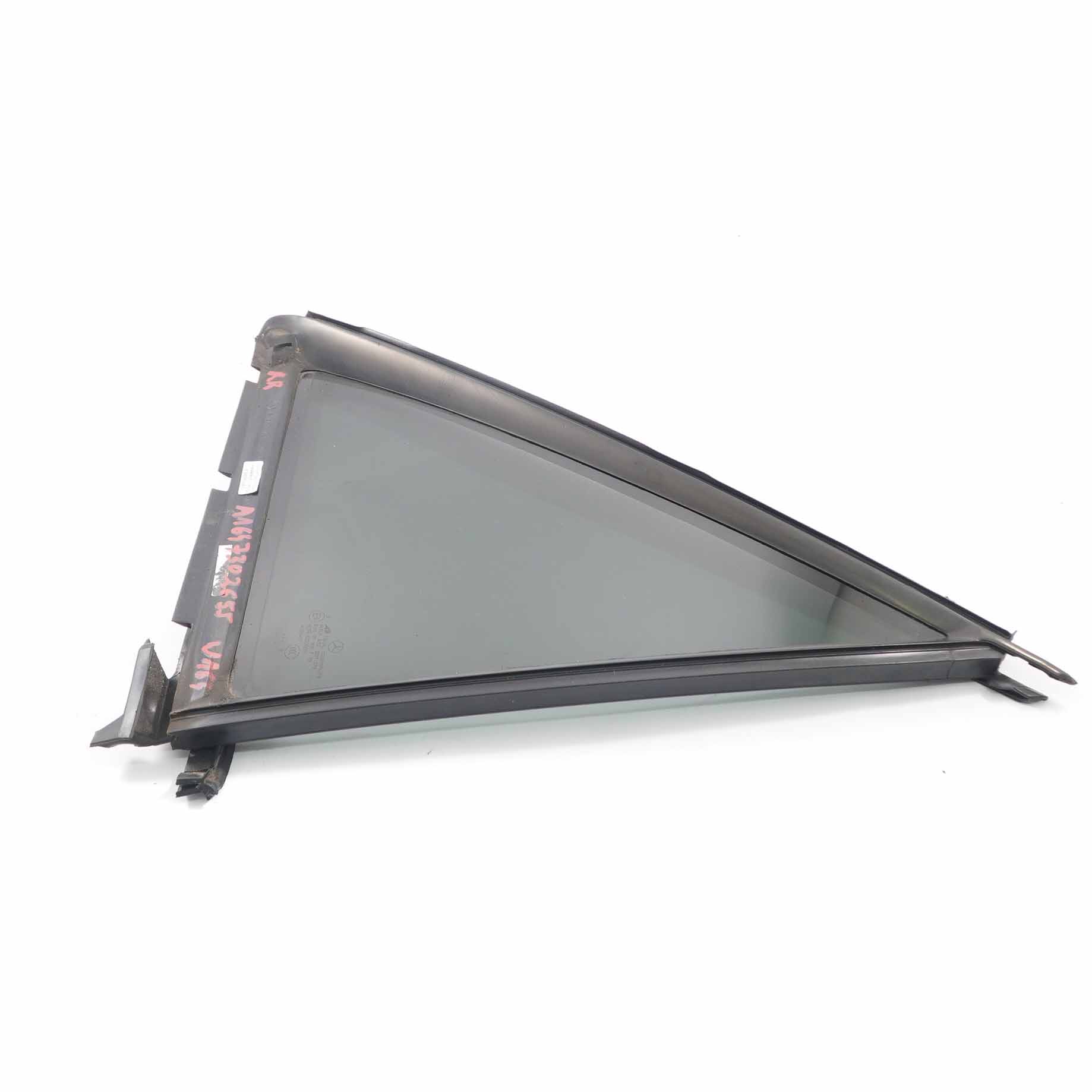 Mercedes W164 Window Glass Rear Right O/S Door Triangle Tinted AS3 A1647302655