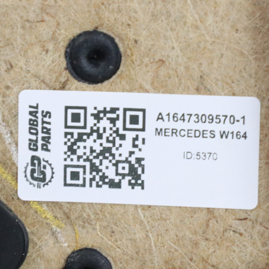 Mercedes ML W164 Türkarte hinten rechts Trim Abdeckung Verkleidung A1647301470