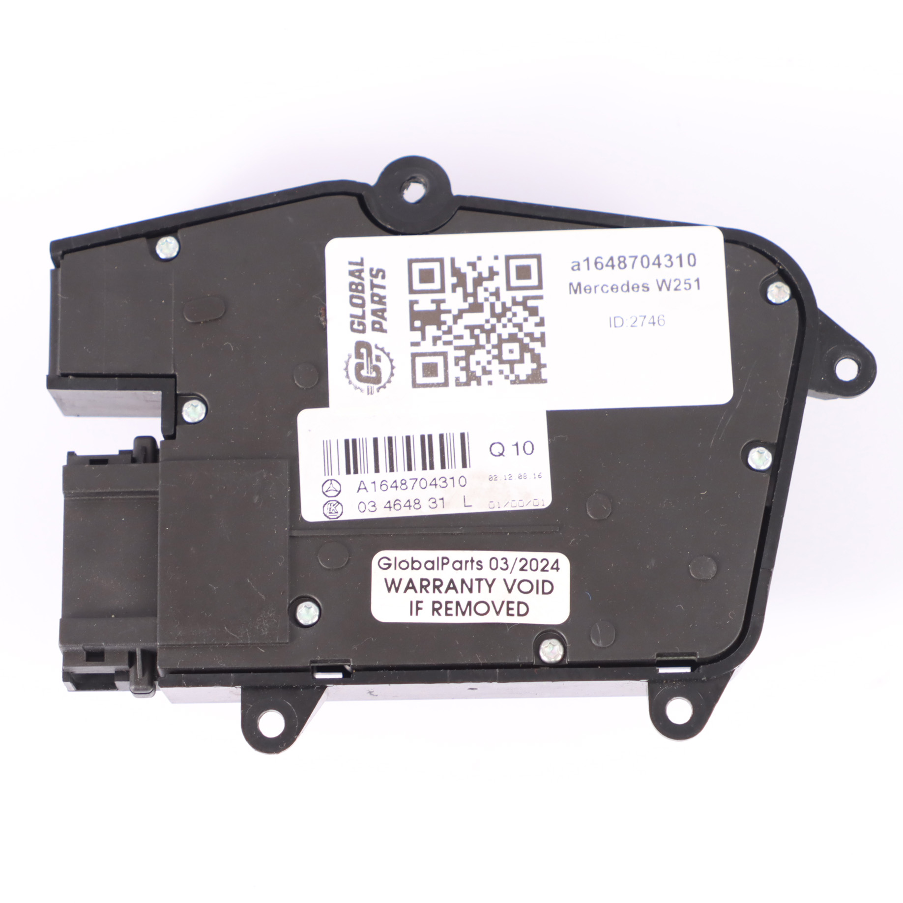 Mercedes ML W164 Schalt tafel links Vorder sitz verstell bar Memory A1648704310