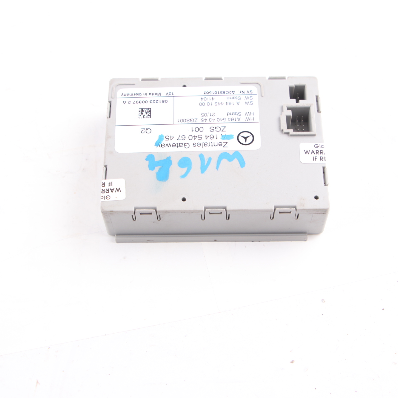 Mercedes ML W164 Gateway Steuergerät Gateway Modul ECU A1645406745