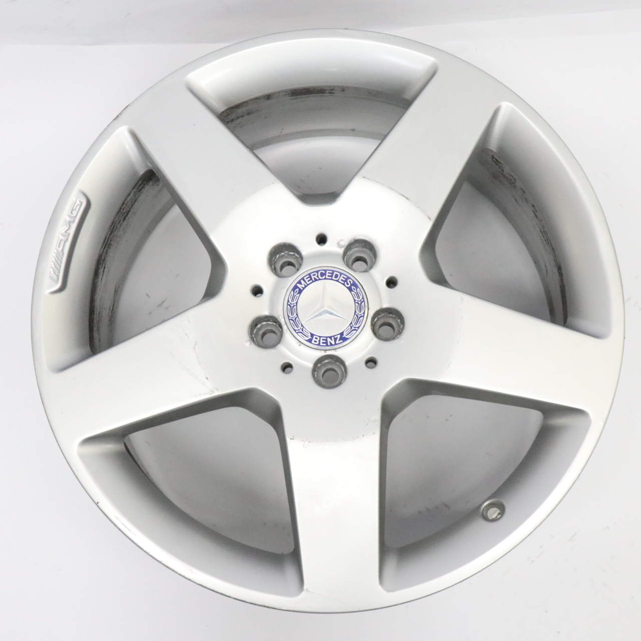 Mercedes ML W166 AMG Silver Alloy Wheel Rim 19" ET:59 8.5J A1664011902