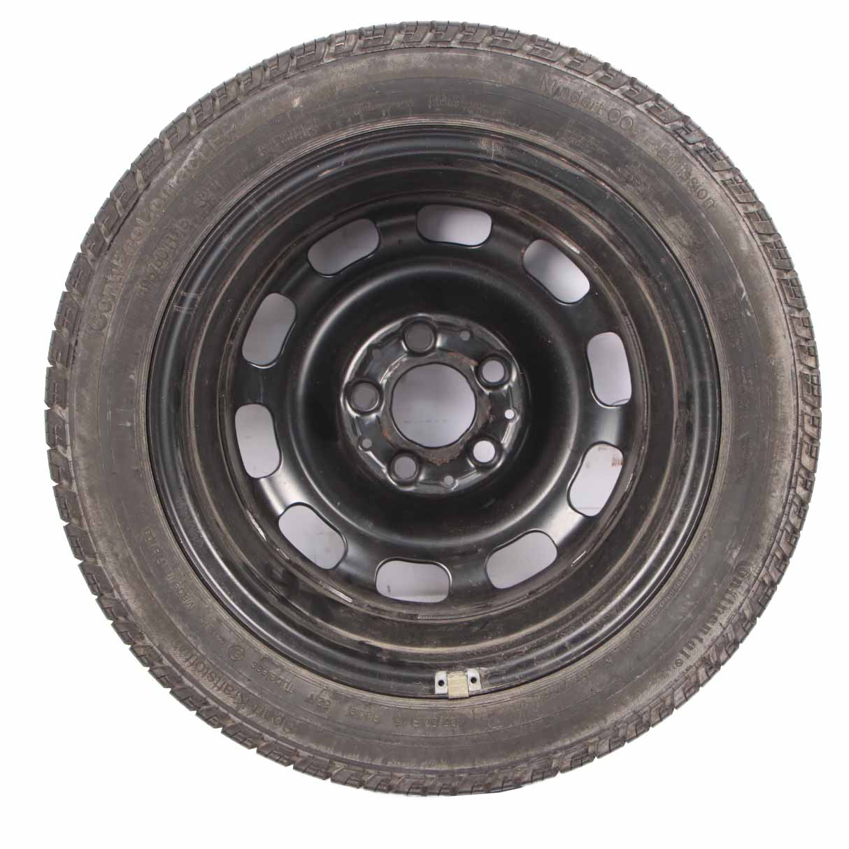 Mercedes-Benz W168 Notrad Stahl Felge 15" Reserverad Reifen 195/50 A1684000702