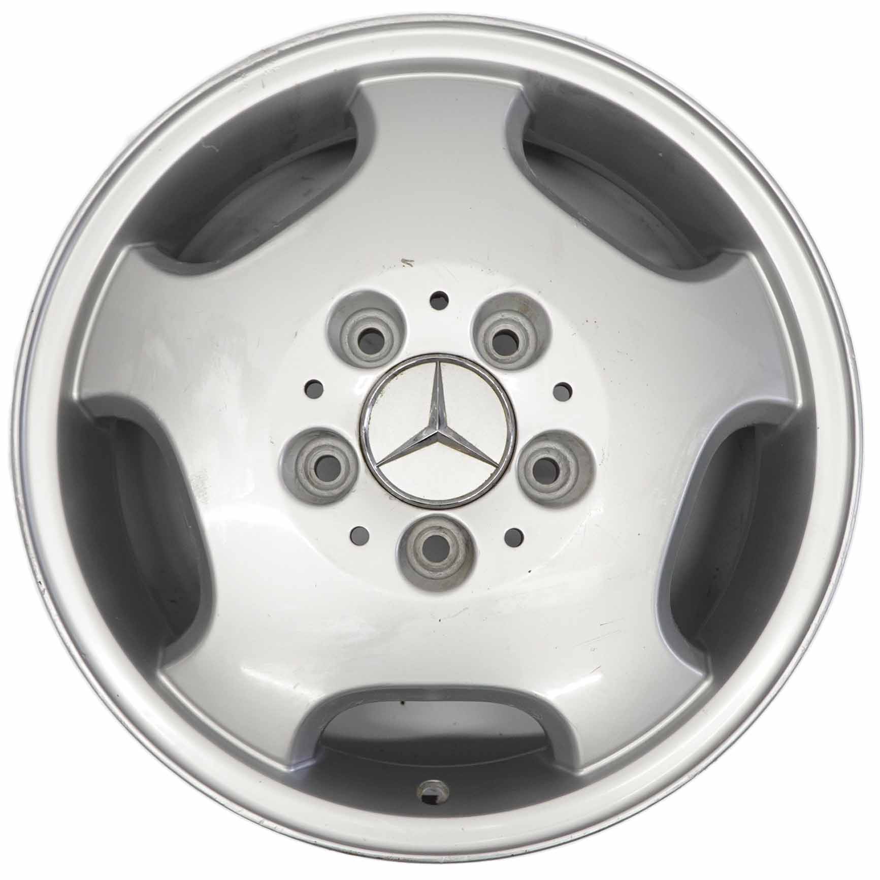 Mercedes W168 Silberne Leichtmetallfelge 15" 5.5J ET:54 A1684011702