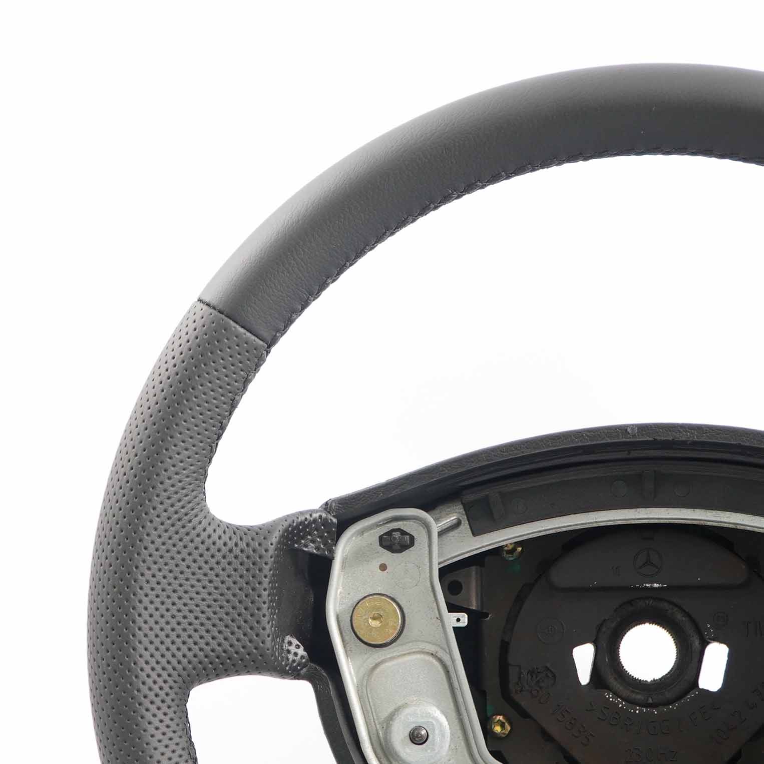 Mercedes-Benz A-Class W168 NEW Black Leather Steering Wheel A1684600503