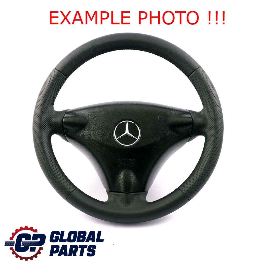 Mercedes-Benz A-Class W168 NEW Leather Steering Wheel with Black Threads