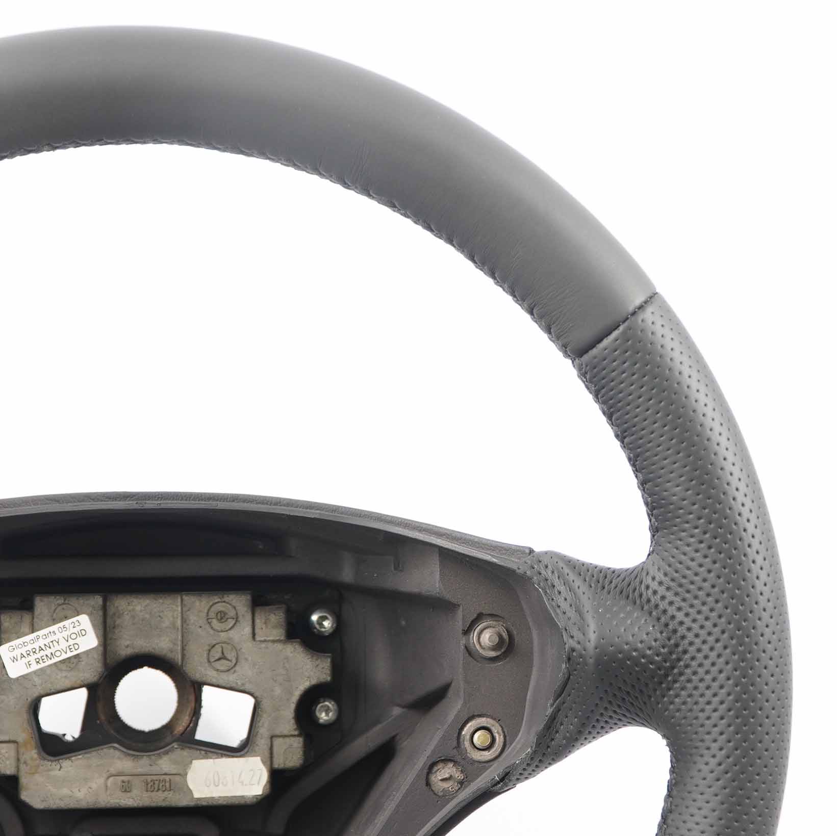 Mercedes-Benz A-Class W168 NEW Leather Steering Wheel with Black Threads