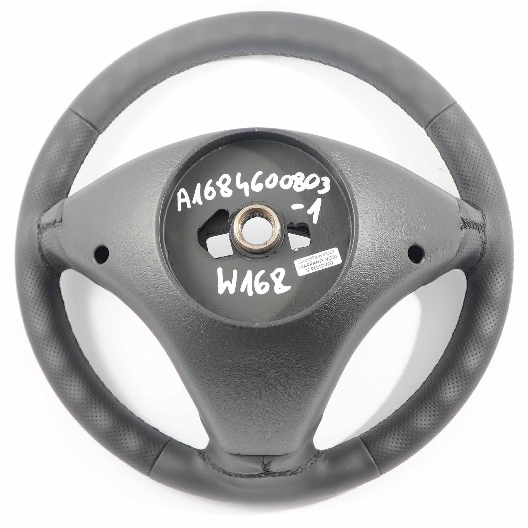 Mercedes-Benz A-Class W168 NEW Leather Steering Wheel with Black Threads