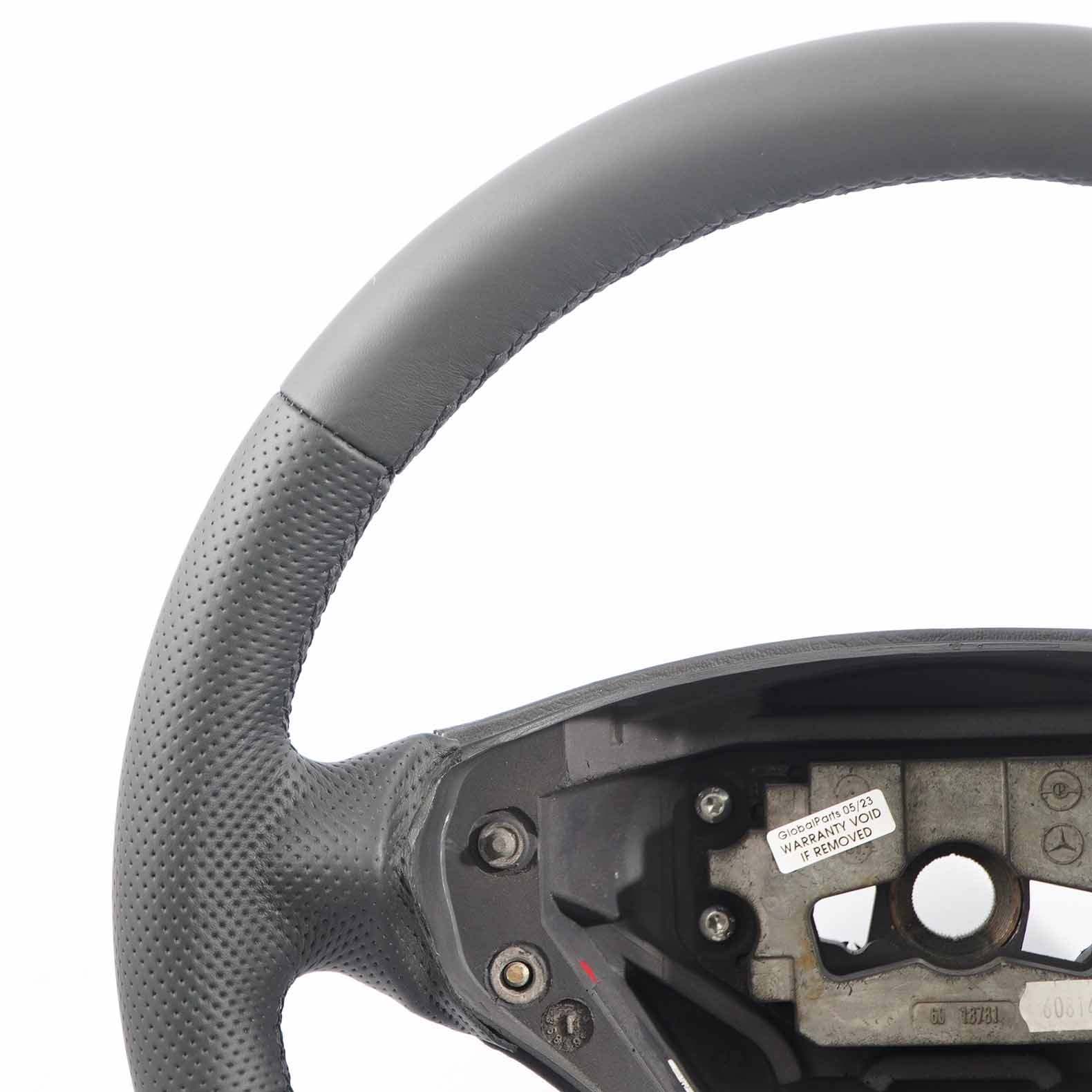 Mercedes-Benz A-Class W168 NEW Leather Steering Wheel with Black Threads