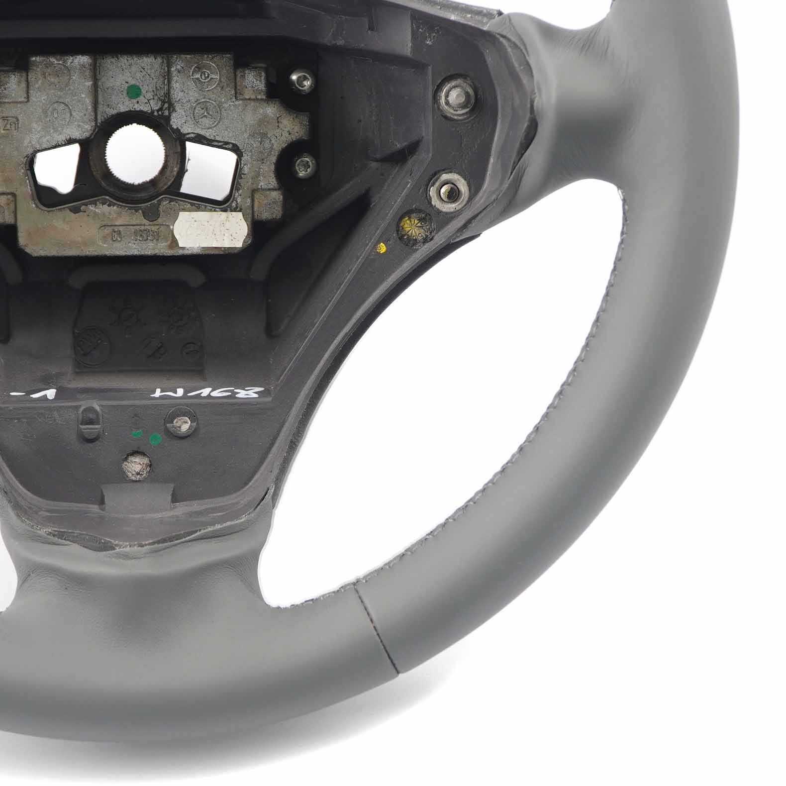 Mercedes W168 NEW Grey Leather Steering Wheel A1684600903