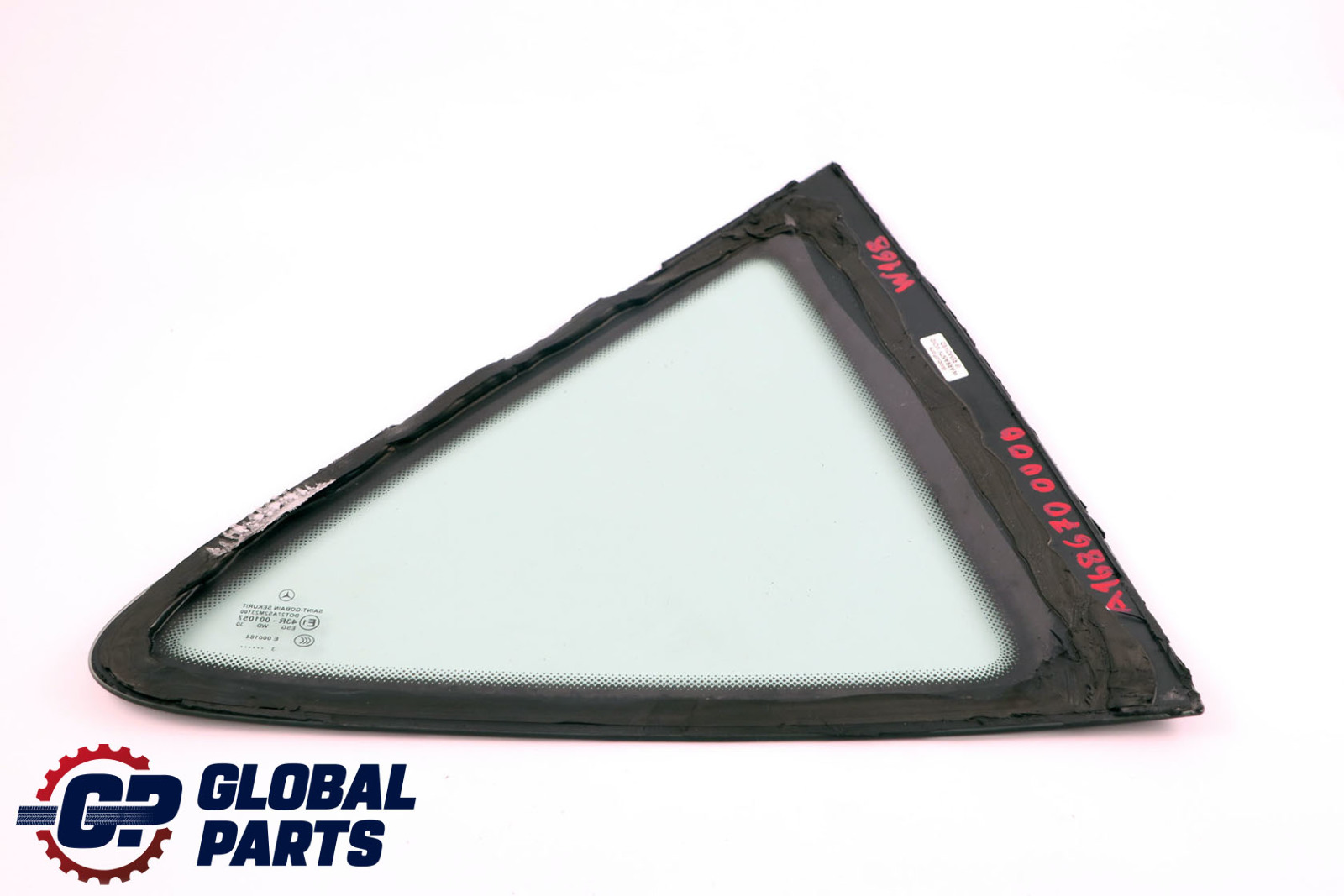 Mercedes-Benz A-Class W168 Rear Right Quater O/S Window Glass AS2 A1686700000