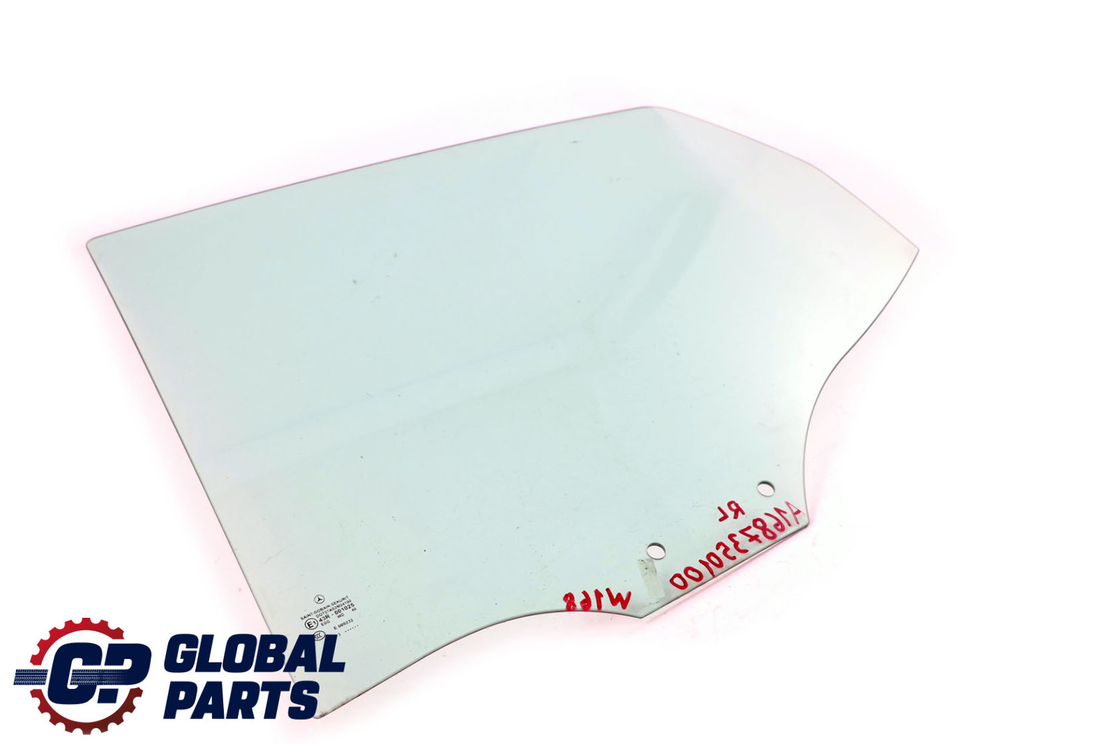 Mercedes-Benz A-Class W168 Rear Door Left N/S Window Glass AS2 A1687350100