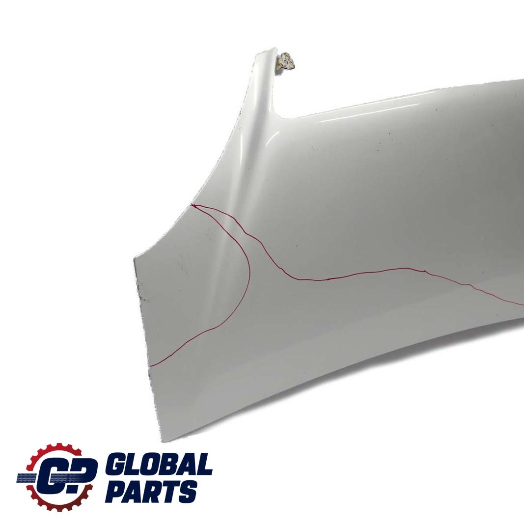 Mercedes-Benz A-Class 2 W168 Hood Bonnet Trim Panel Polar Silver Metallic - 761