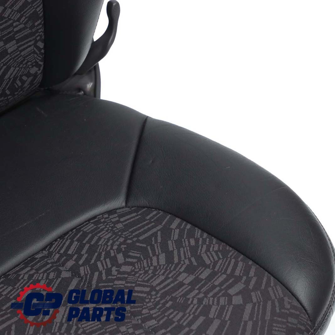 Mercedes-Benz W168 Cloth / Leather Rear Left N/S Seat Backrest Sofa Slate Grey