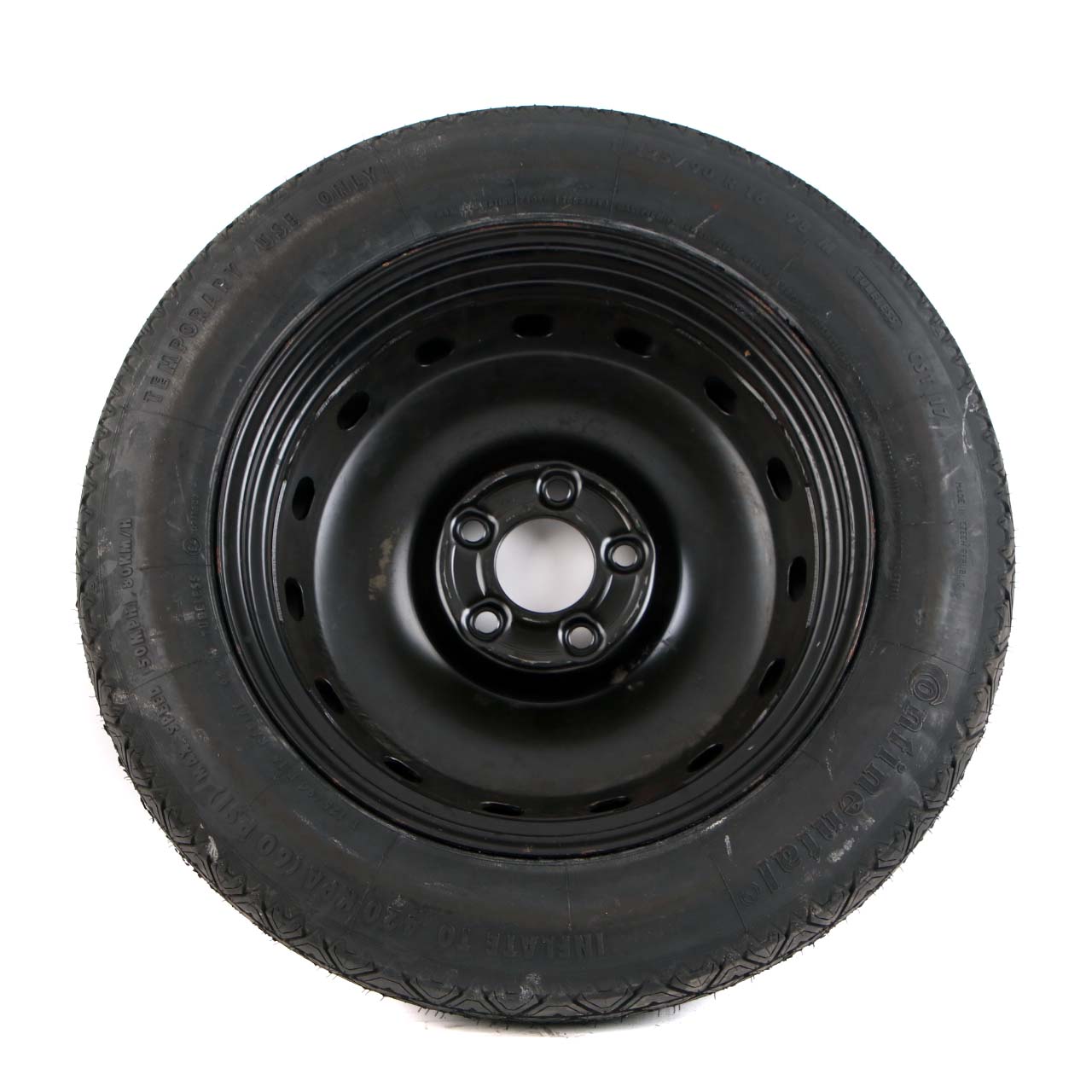 Mercedes-Benz W169 W245 Compact Spare Wheel Steel R16 Tyre 125/90 A1694000802