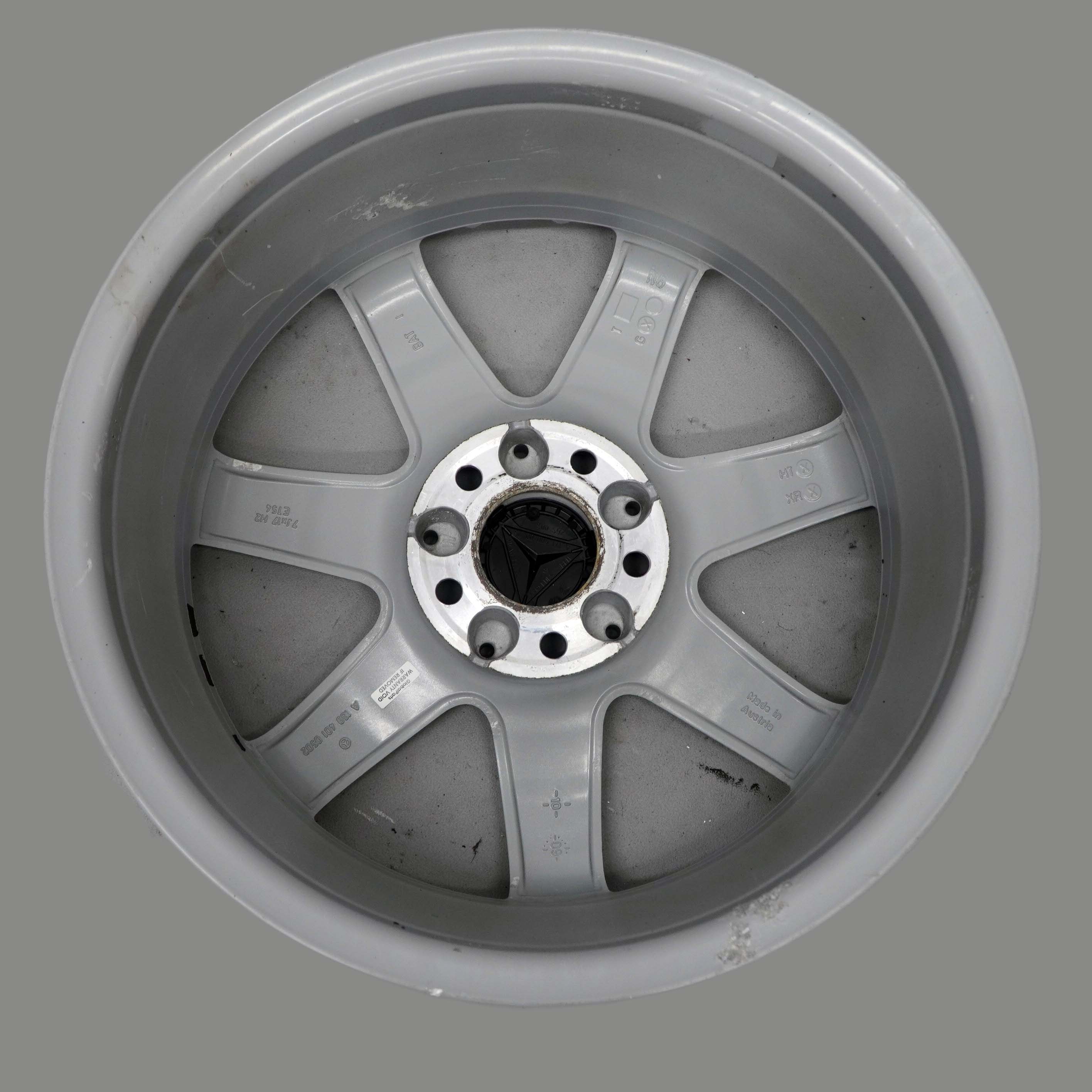 Mercedes-Benz A-Klasse W169 Silber Alufelge Alu Felge 17" ET:54 7J A1694010502