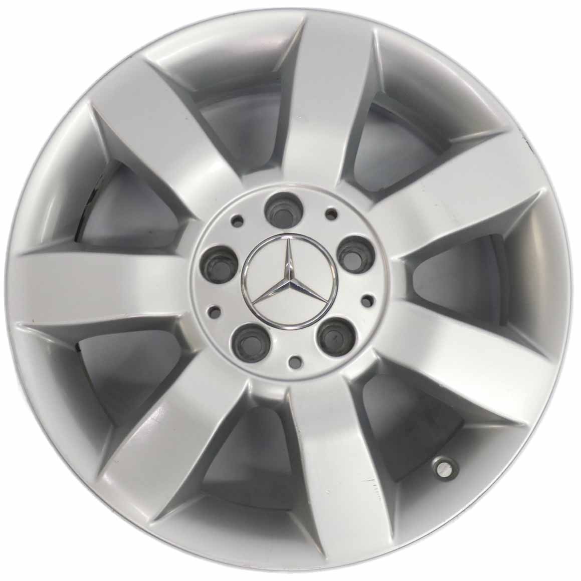 Mercedes W169 W245 Silberne Leichtmetallfelge 16" 6J ET:46 A1694011902