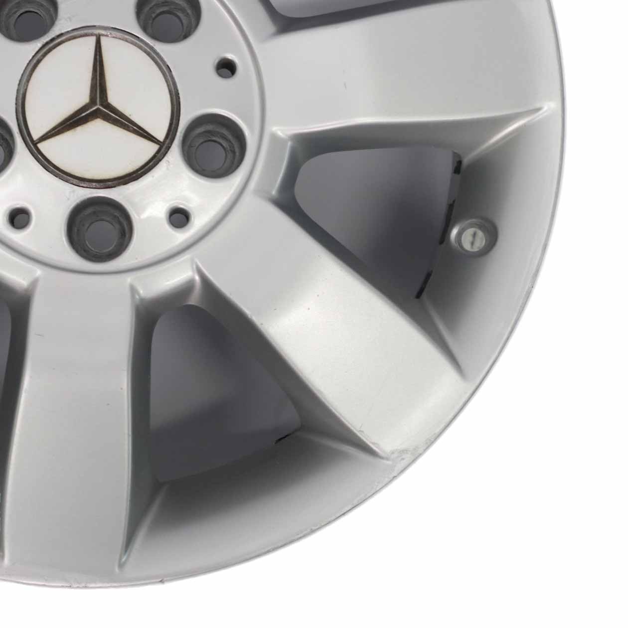 Mercedes W169 W245 Silver Alloy Wheel Rim 16" 6J ET:46 A1694011902