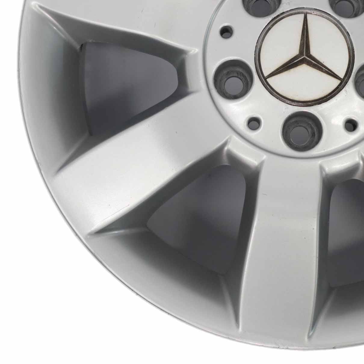 Mercedes W169 W245 Silver Alloy Wheel Rim 16" 6J ET:46 A1694011902