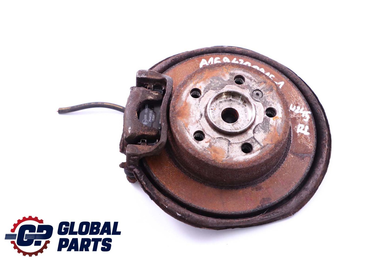 £Mercedes Benz A B Class W245 Rear Left N/S Suspension Brake Disc Wheel Hub