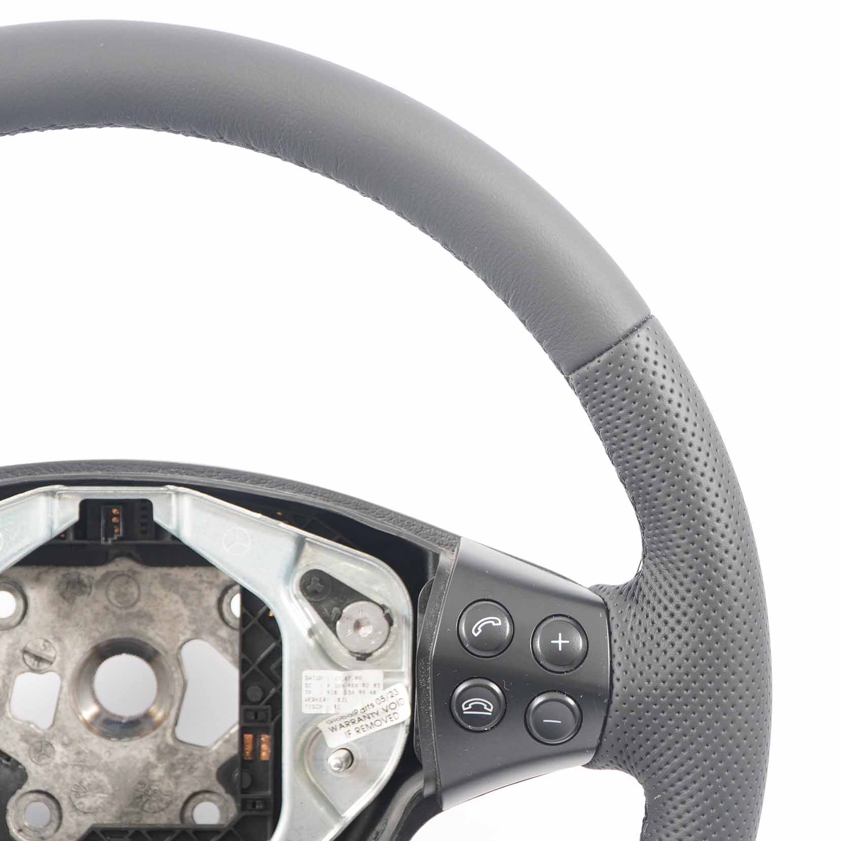 Mercedes-Benz A-Class W169 NEW Leather Steering Wheel with Black Threads