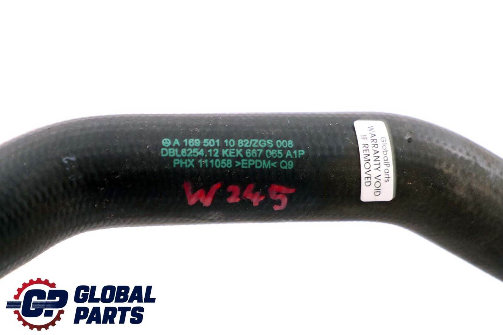 Mercedes A B Class W169 W245 Water Coolant Hose Pipe Radiator A1695011082