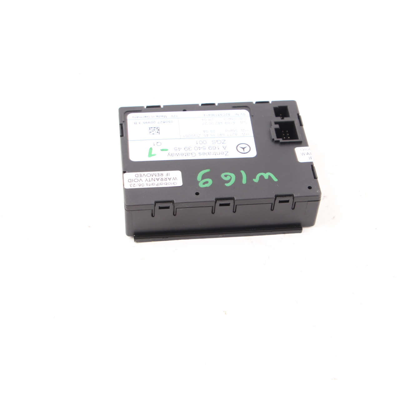 Mercedes W169 W245 Central Gateway Control Unit Module ECU A1695403945