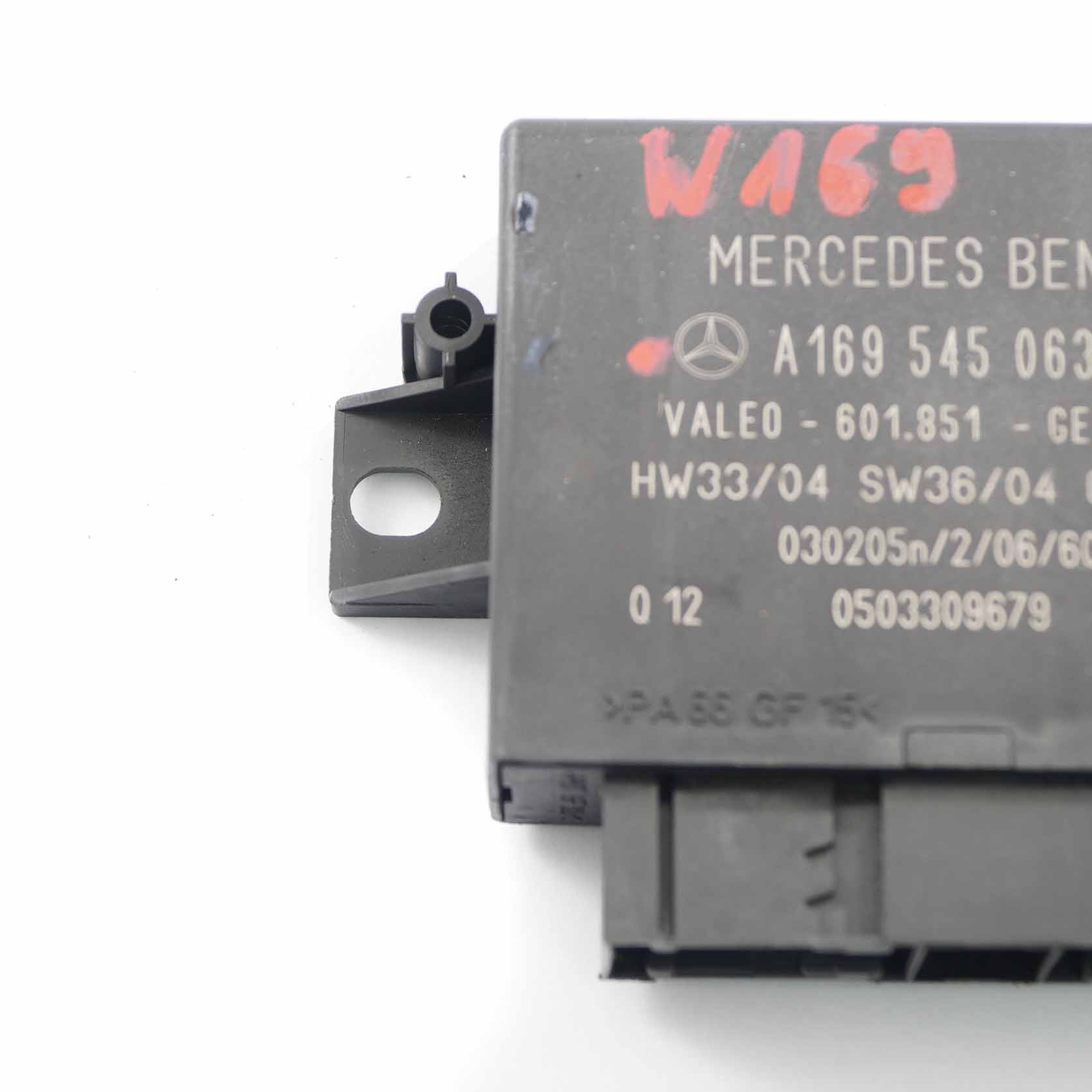 Mercedes W169 PDC Park Distance Control Modul hinten A1695450632