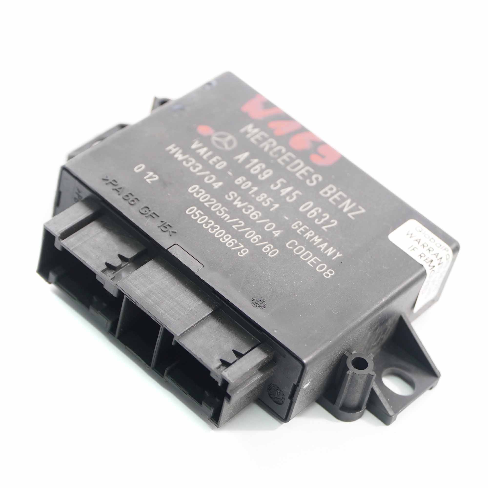 Mercedes W169 PDC Park Distance Control Modul hinten A1695450632