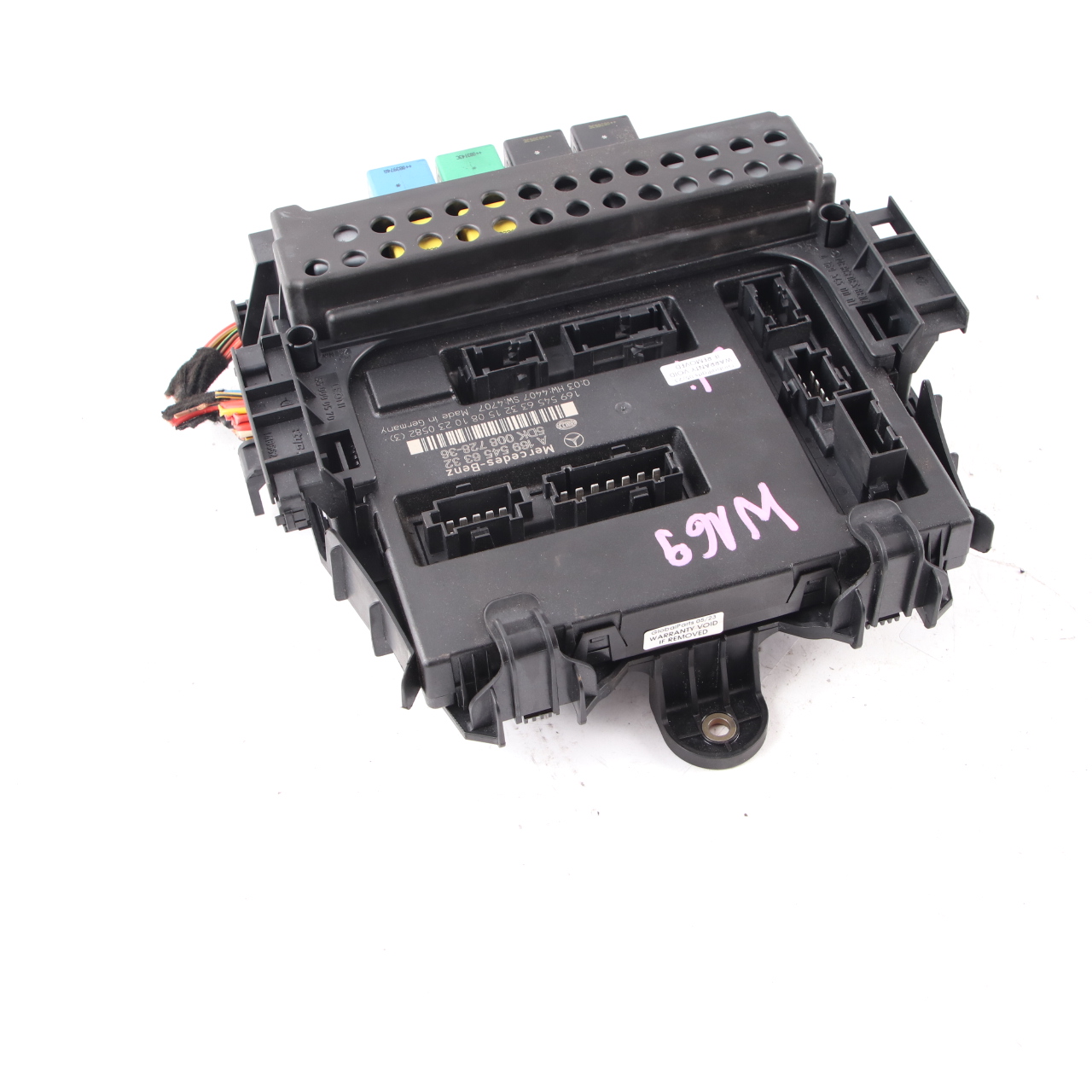 Steuergerät Mercedes W169 W245 SAM Modul Relais Sicherungskasten A1695456332