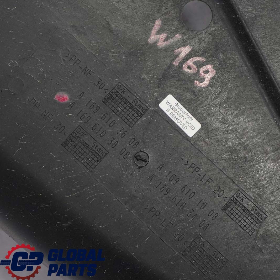 Mercedes-Benz A B W169 W245 Spare Wheel Screening Panel Cover Well A1696103808