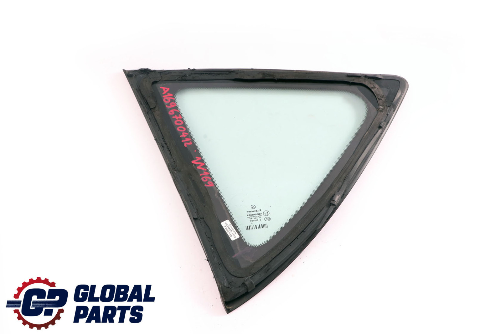 Mercedes-Benz A-Class W169 Rear Right O/S Window Glass AS2 A1696700412