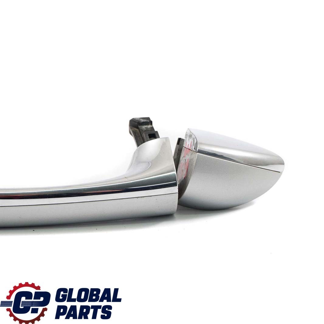 Mercedes-Benz A B W169 W245 Rear Left N/S Door Handle Polar Silver Metallic 761