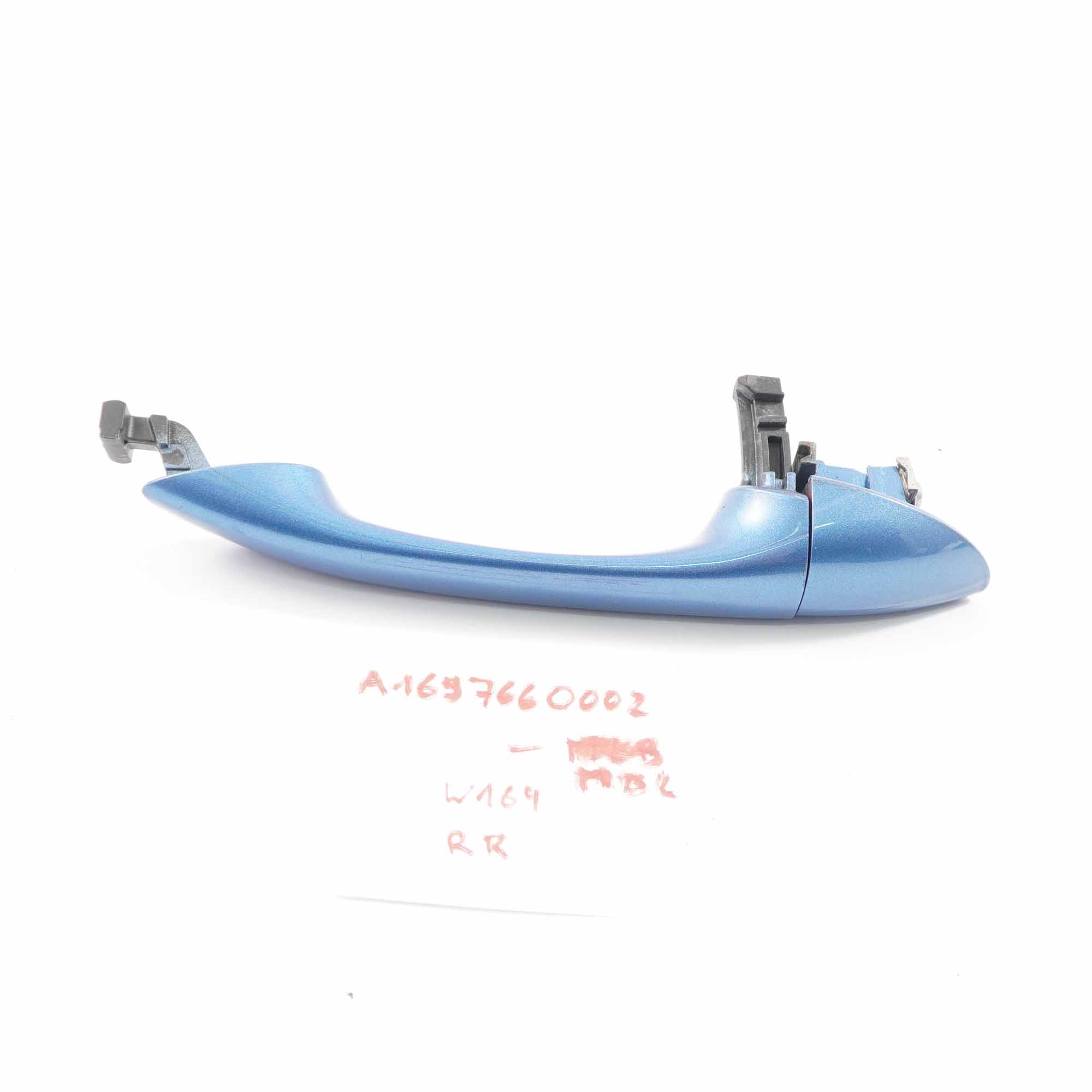 Door Handle Mercedes W169 W245 Grab Rear Right O/S Mistral Blue Metallic - 955