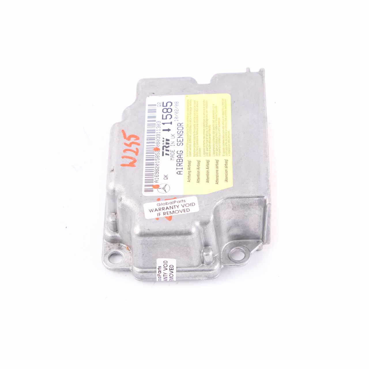 Mercedes W245 ECU Steuergerät Sensor Modul Air SRS Bag A1698201585