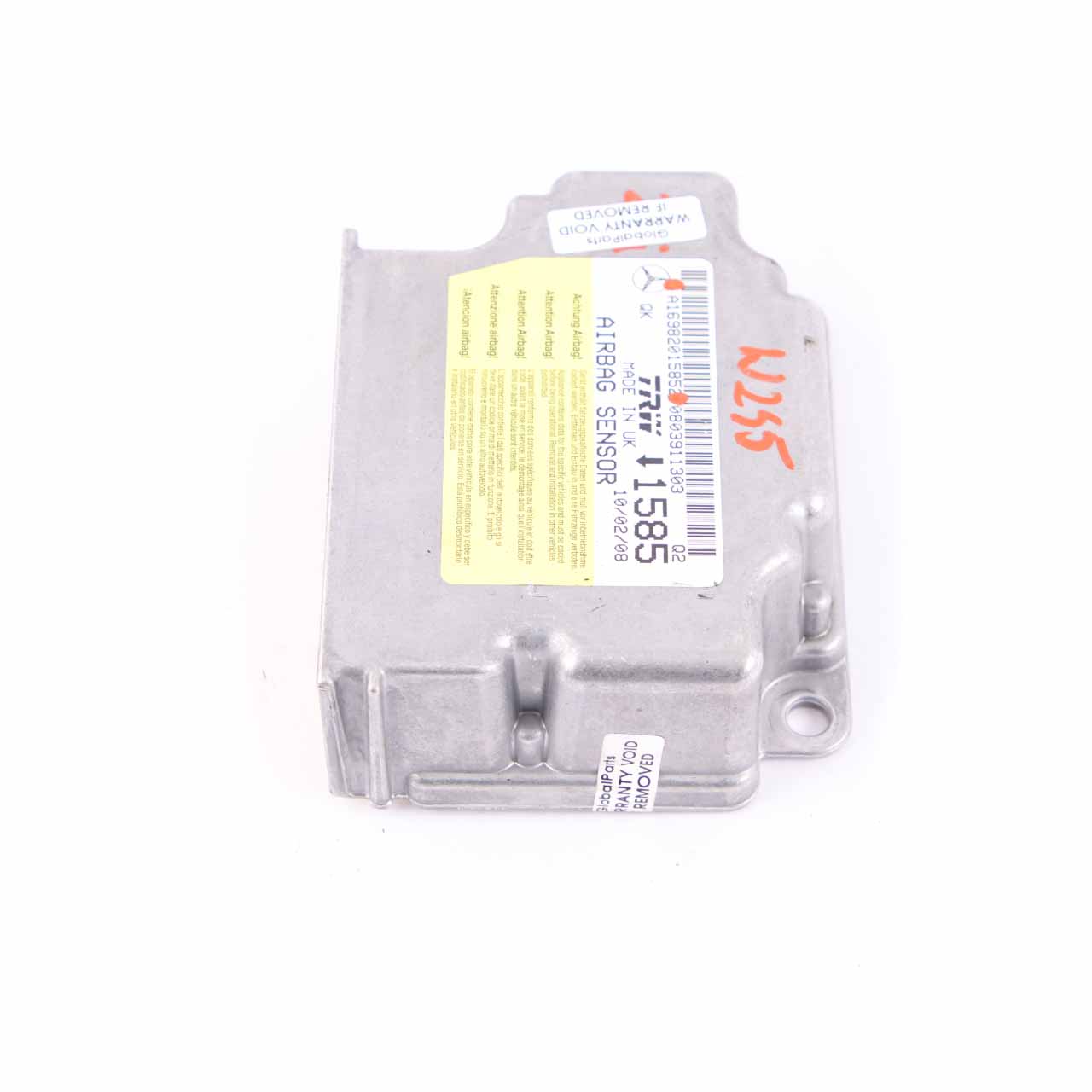 Mercedes W245 ECU Steuergerät Sensor Modul Air SRS Bag A1698201585