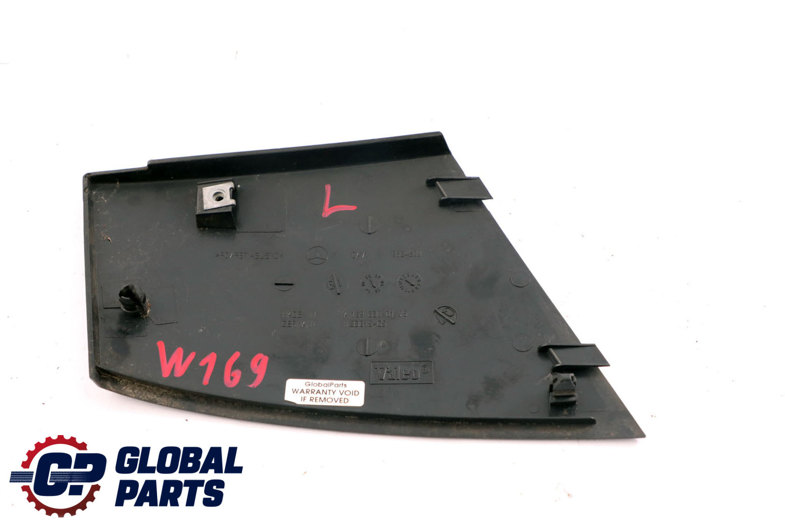 Mercedes W169 Vorne Links Wasserablauf Abdeckung A1698300175