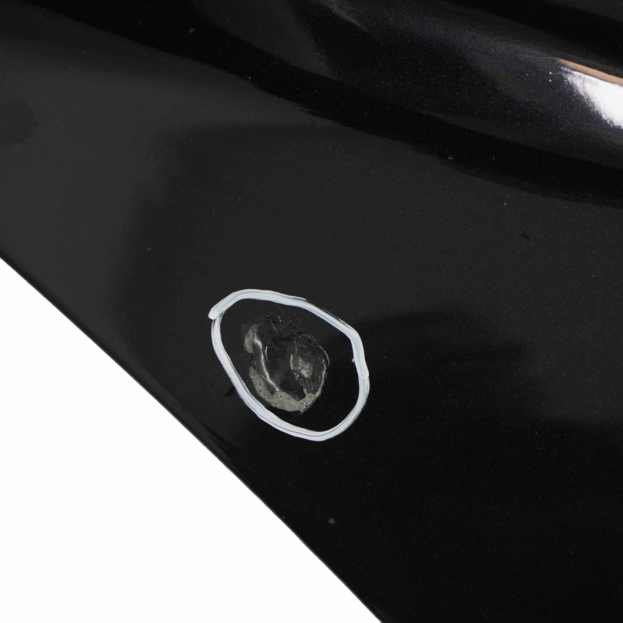 Mercedes W169 Hood Bonnet Trim Panelling Kosmos Cosmic Black Metallic - 191