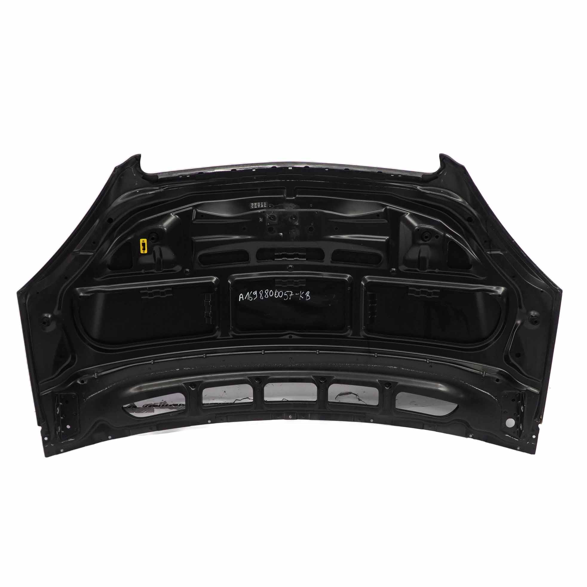 Mercedes W169 Hood Bonnet Trim Panelling Kosmos Cosmic Black Metallic - 191