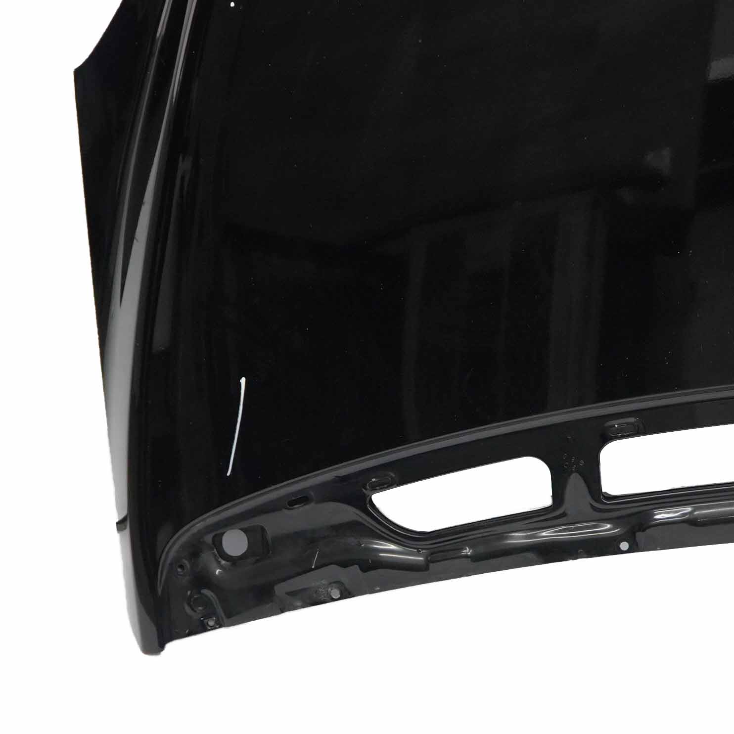 Mercedes W245 Hood Bonnet Trim Panel B-Class Kosmos Cosmic Black Metallic - 191